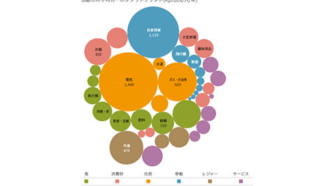地域別カーボンフットプリント